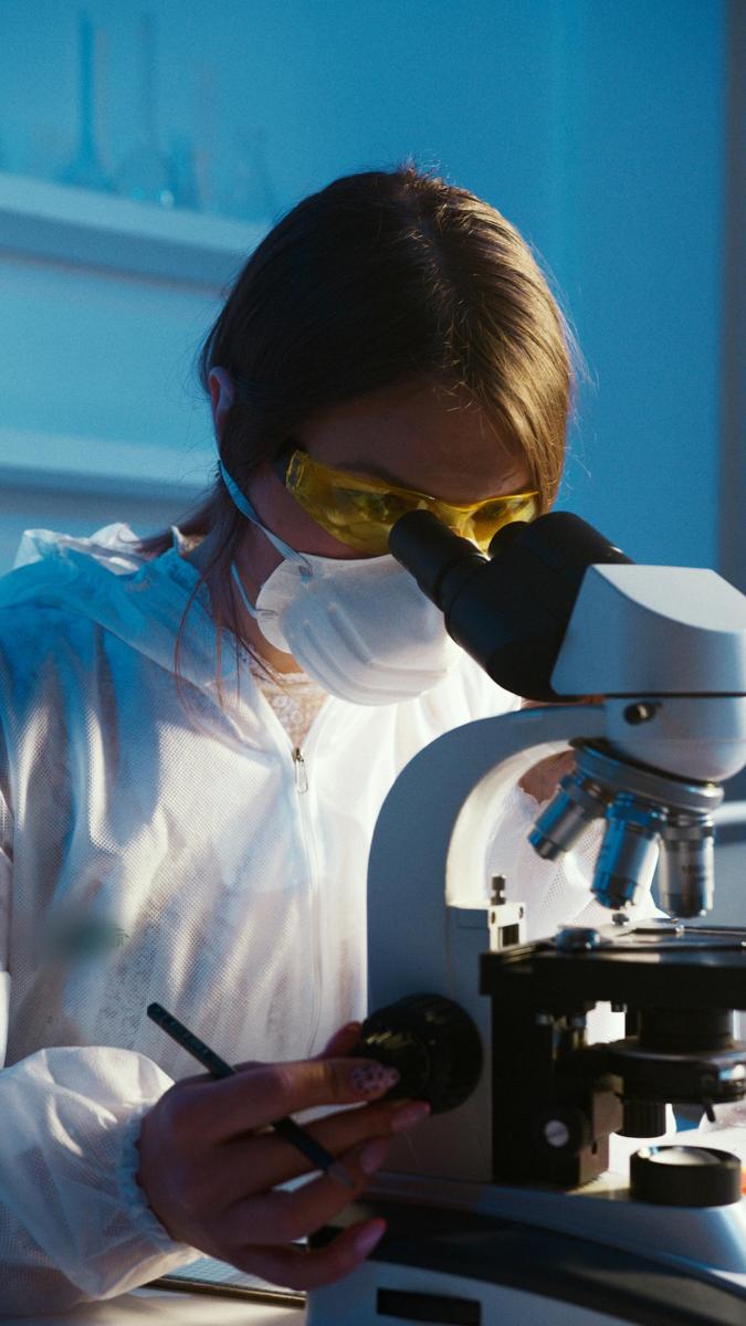 Biology student