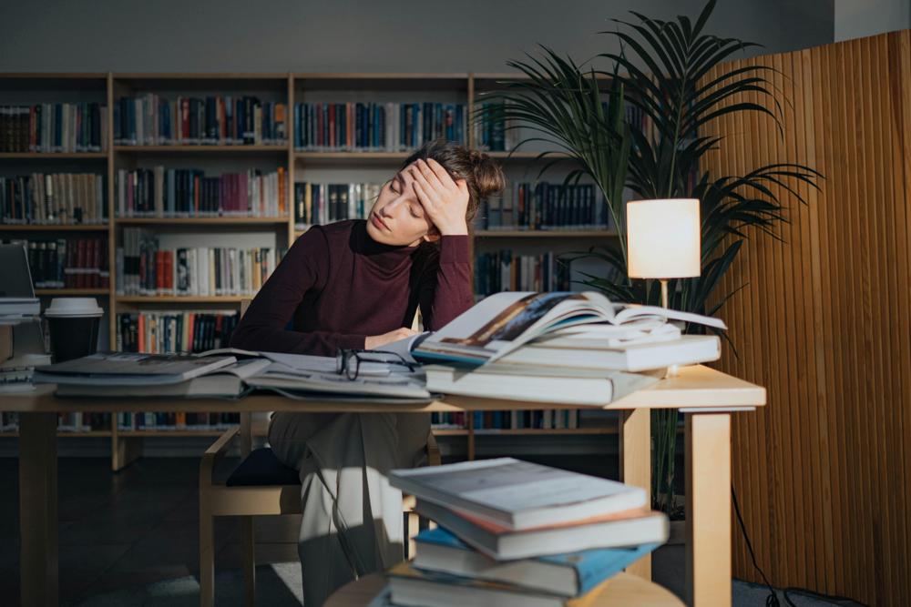 studying person